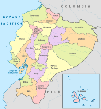 Kartenn Ecuador