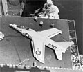 An early F11F-1 on the USS Forrestal, 1956