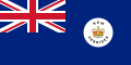 Bandeira das Novas Hébridas Britânicas (1953-80).