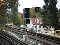 Ks-Signal in Hamburg-Ohlsdorf mit Signalbild Fahrt Richtung P Poppenbüttel