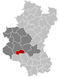 Herbeumont – Mappa