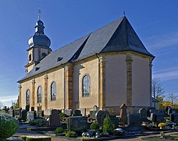 Skyline of Johannesberg (Bavariya)