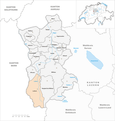Luthern – Mappa