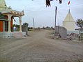 main entrance of Amrapur village