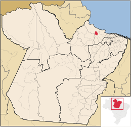 Santa Cruz do Arari – Mappa