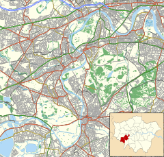 Sudbrook (stream) is located in London Borough of Richmond upon Thames