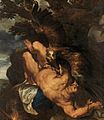Peter Paul Rubens en Frans Snyders, Prometheus Bûn, 1611–12. Philadelphia Museum of Art.