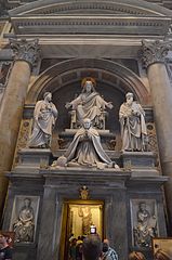 Monument to Pope Pius VIII, by Pietro Tenerani