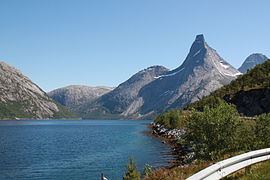 Stetind summit at Tysfjord