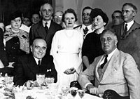Getúlio Vargas, presidente populista de Brasil, con el presidente norteamericano Franklin D. Roosevelt (1936)