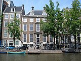 Overzicht voorgevel aan de Herengracht