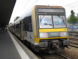 Treinstel Z 92061/62 op station Arras