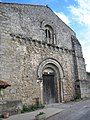 Façade de l'église Saint-Paul de Parthenay.