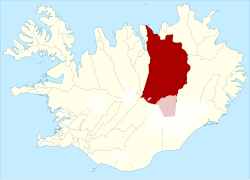 Location of Þingeyjarsveit