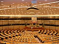 The hemicycle empty