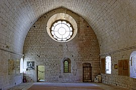 The dormitory of the monks.