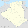 Administrative map of Algeria