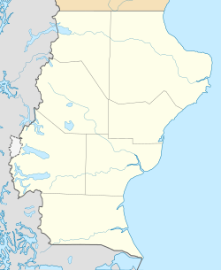 Sông Pinturas trên bản đồ Santa Cruz (tỉnh Argentina)