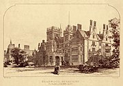 Print of Bearwood in the mid-19th century