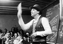 Retrato a Joseph Beuys en una conferencia-performance, 1978