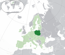 Location of لهستان
