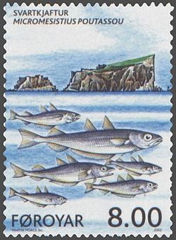 O verdinho num selo postal das Faroe.