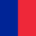 De vlag van Parijs, bron van de blauwe en rode strepen van de driekleur