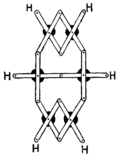 Thumbnail for File:Historic Benzene Formula Dewar 1869 (original Dewar benzene).png