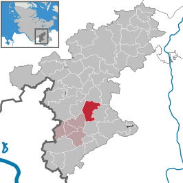 Kaart van Hoisdorf