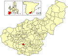 Расположение муниципалитета Вильямена на карте провинции