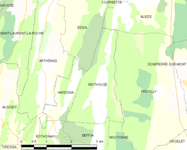 Mapa obce Reithouse