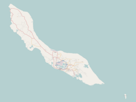 Kaart van Curaçao