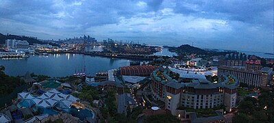 Panorama of Sentosa, Singapore - March 2018.jpg