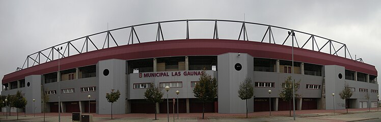 Panorama del Estadio Las Gaunas