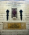 Urne contenant le cœur de Léon Gambetta au Panthéon