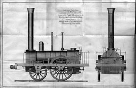 Locomotive Stephenson « Planet » 1832