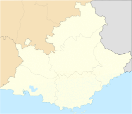 Fuveau is located in Provence-Alpes-Côte d'Azur