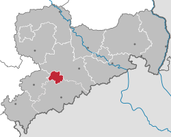 Saská Kamenice na mapě