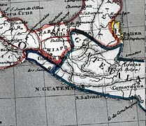 Soconusco in 1853 Map of Mexico Gaspar y Roig.jpg