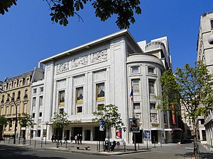 パリのシャンゼリゼ劇場 （1911-1913）/ オーギュスト・ペレ設計