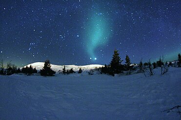 The rare conjunction of Venus, Jupiter created stunning night skies in Trysil