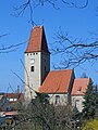 Wehrkirche St. Ursula und St. Gallus mit Kirchhof und Wehrmauer sowie Torbau mit spitzbogiger Durchfahrt