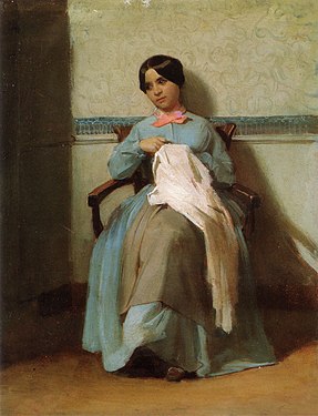Портрет на Леони Бугеро (1850)