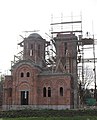 Stavba pravoslavného chrámu ve městě