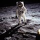 Buzz Aldrin en la Luna