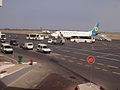 Repülőgép a monasztiri Habib Bourguiba nemzetközi repülőtéren