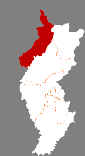 Localisation de Méihékǒu