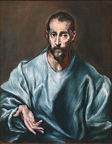 El Greco, Apoštol Jakub Väčší, okolo 1600, olej na plátne, Museo del Prado, Madrid