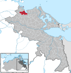 Vị trí của Greifswald