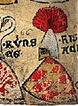 Wappen der Königsegg in der Zürcher Wappenrolle, um 1340
